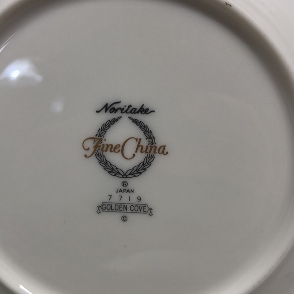 O597 Golden Cove by Noritake 5pc. Bread & Butter Plate - Picture 6 of 6